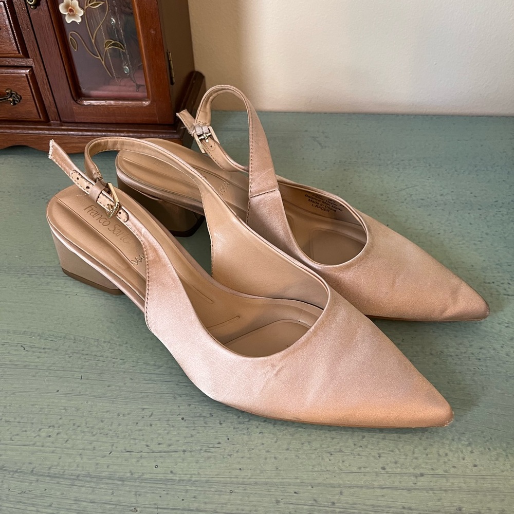 Franco Sarto Pointed Slingbacks